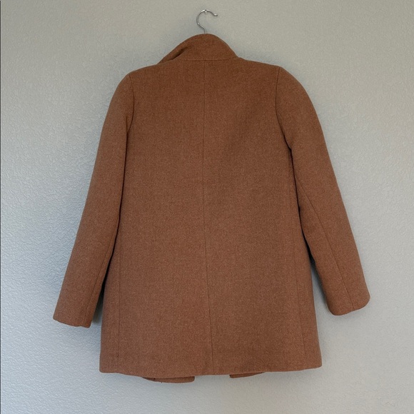 J. Crew Women's Camel Wool Coat - Picture 4 of 6
